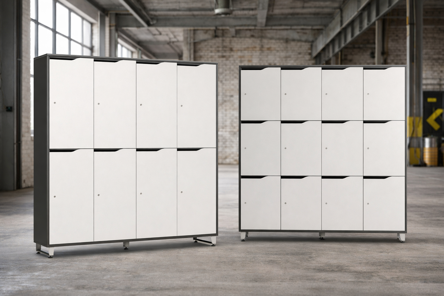 Casier vestiaire métallique industriel neuf et occasion | Allée du Bureau