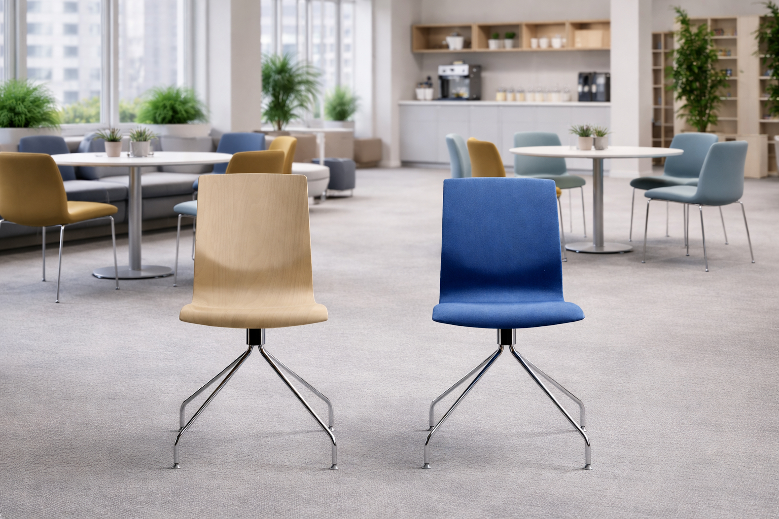 Chaise de collectivité empilable neuf et occasion| Allée du Bureau