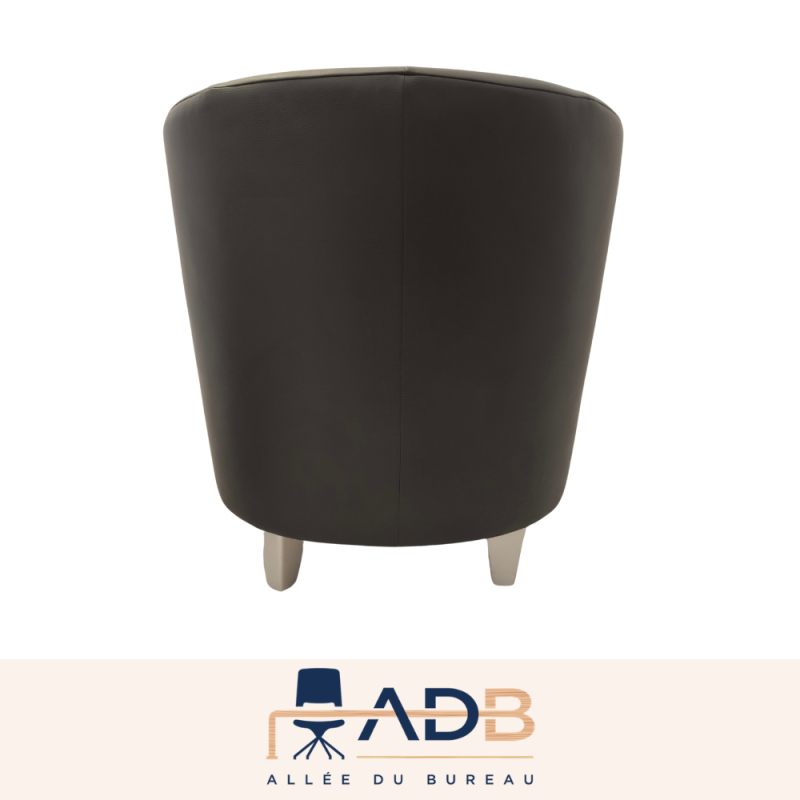 LOT FAUTEUIL CLUB ET POUF