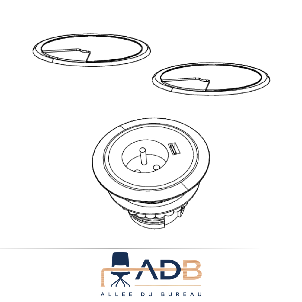 OBTURATEUR TABLE PARTAGE