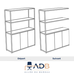 BIBLIOTHEQUE ALTO - LG.120CM