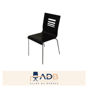 CHAISE PIEDS 4 CHROMÉS