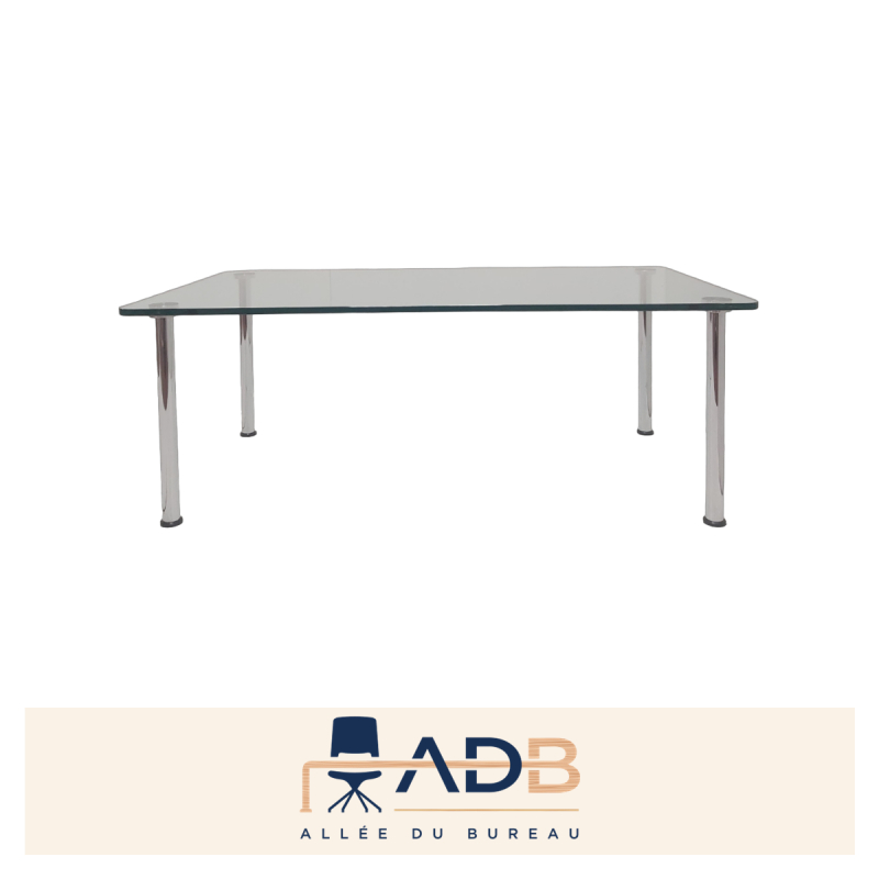 TABLE BASSE EN VERRE