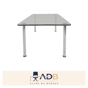 TABLE BASSE EN VERRE
