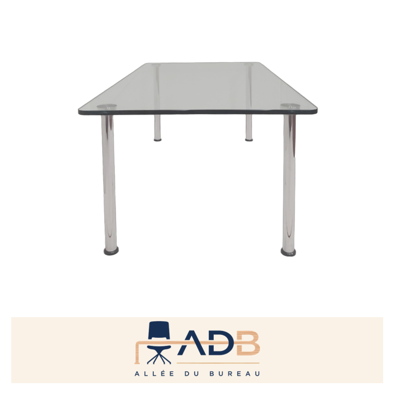 TABLE BASSE EN VERRE