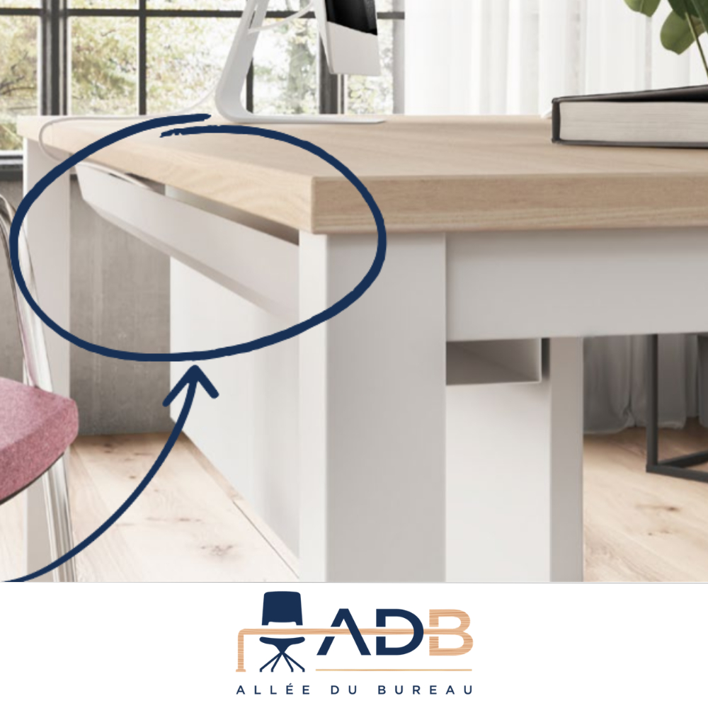 GOULOTTE POUR BUREAU TEMPO