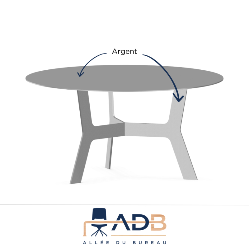 TABLE MÉTALLIQUE - PODIO