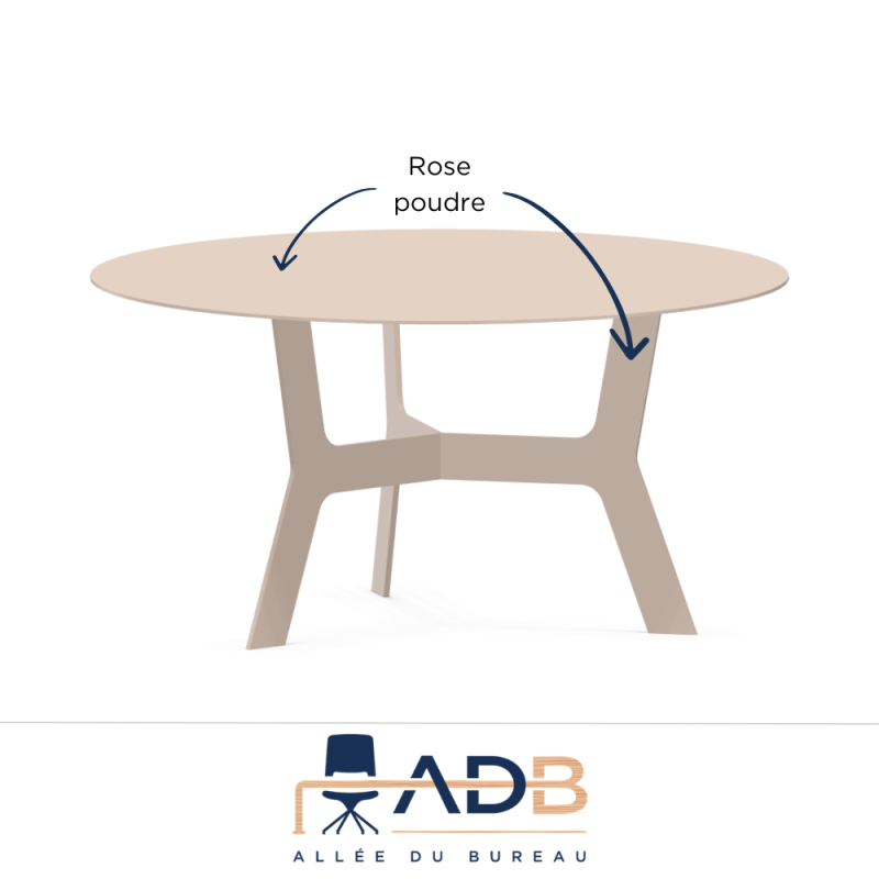 TABLE MÉTALLIQUE - PODIO