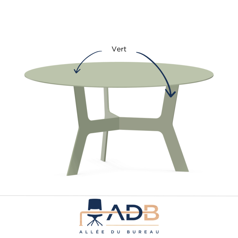 TABLE MÉTALLIQUE - PODIO
