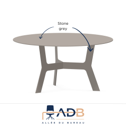 TABLE MÉTALLIQUE - PODIO
