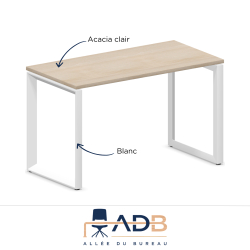 BUREAU PIEDS FERMÉS - STAR