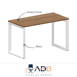 BUREAU PIEDS FERMÉS - STAR