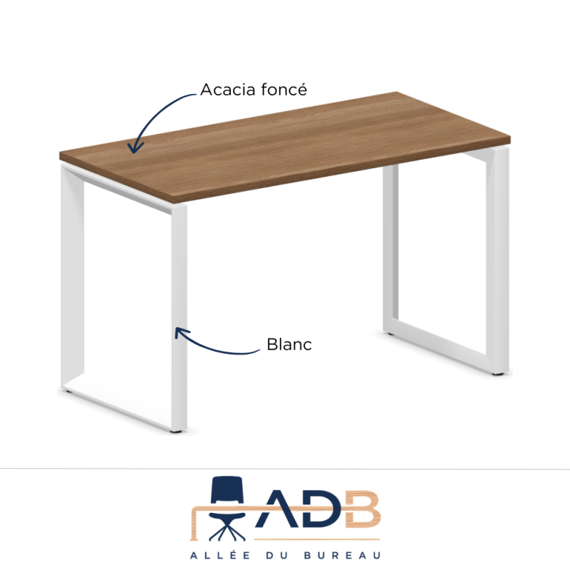 BUREAU PIEDS FERMÉS - STAR