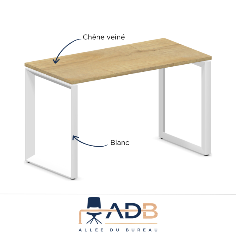 BUREAU PIEDS FERMÉS - STAR