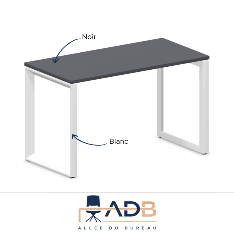 BUREAU PIEDS FERMÉS - STAR