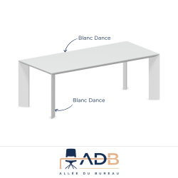 BUREAU EN VERRE - KONO