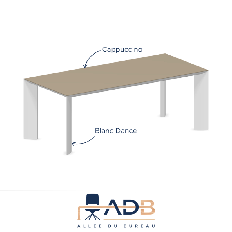 BUREAU EN VERRE - KONO
