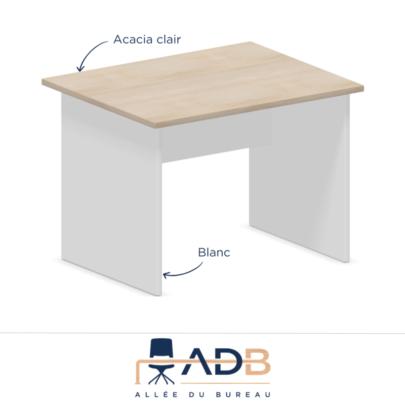 BUREAU PIEDS BOIS - TONO