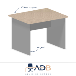 BUREAU PIEDS BOIS - TONO