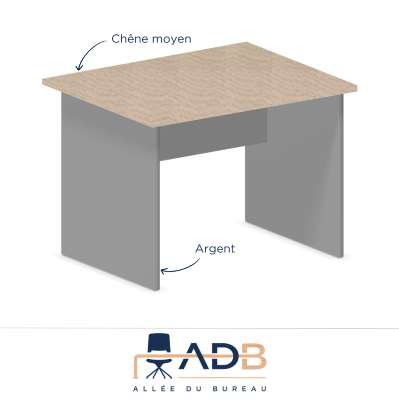 BUREAU PIEDS BOIS - TONO