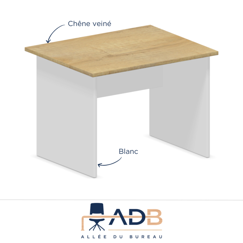 BUREAU PIEDS BOIS - TONO