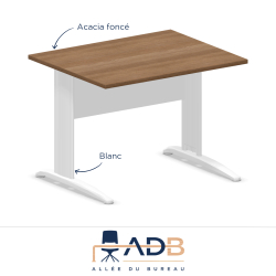 BUREAU PIEDS METAL - TONO