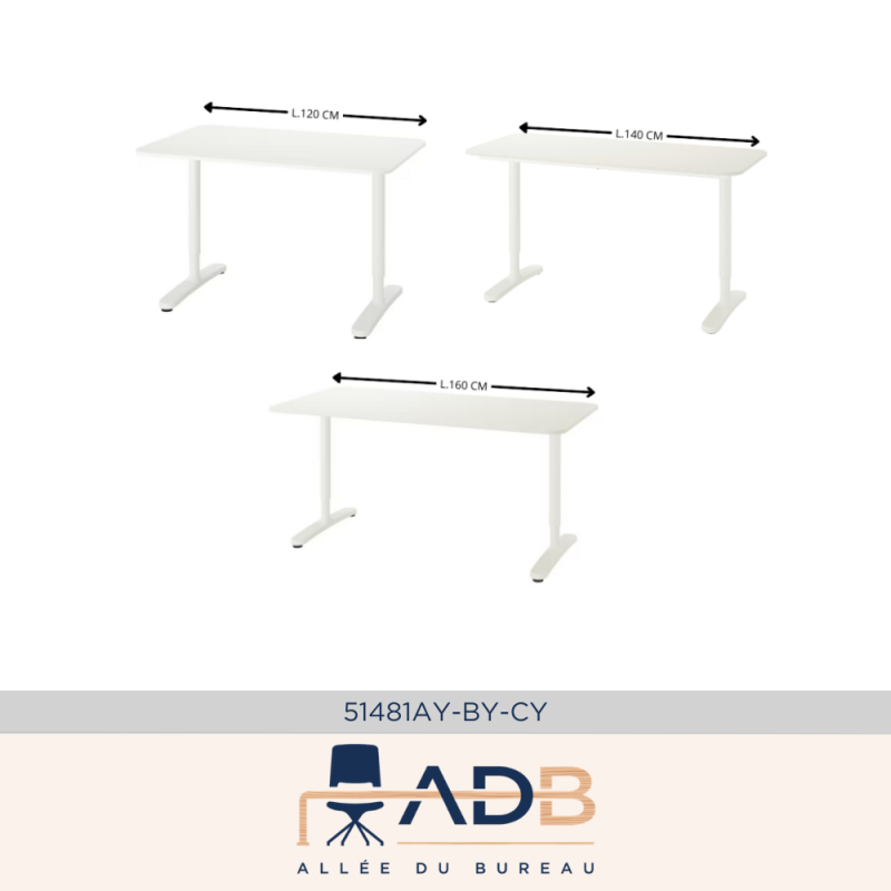BUREAU INDIVIDUEL RÉGLABLE