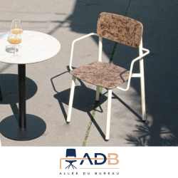 CHAISE ELLA AVEC ACCOUDOIRS - ÉCO-CONÇUE