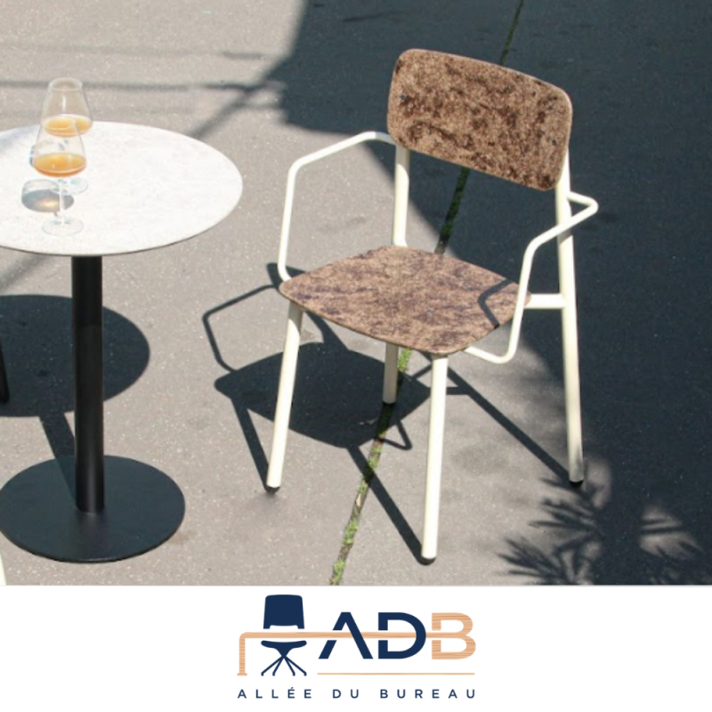 CHAISE ELLA AVEC ACCOUDOIRS - ÉCO-CONÇUE