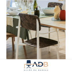 CHAISE ELLA AVEC ACCOUDOIRS - ÉCO-CONÇUE