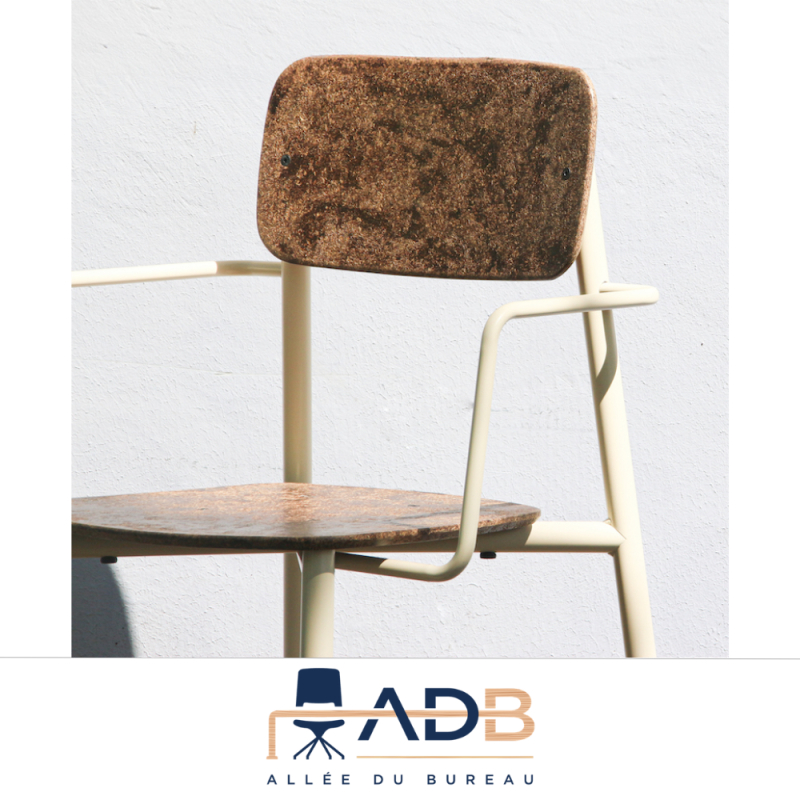 CHAISE ELLA AVEC ACCOUDOIRS - ÉCO-CONÇUE