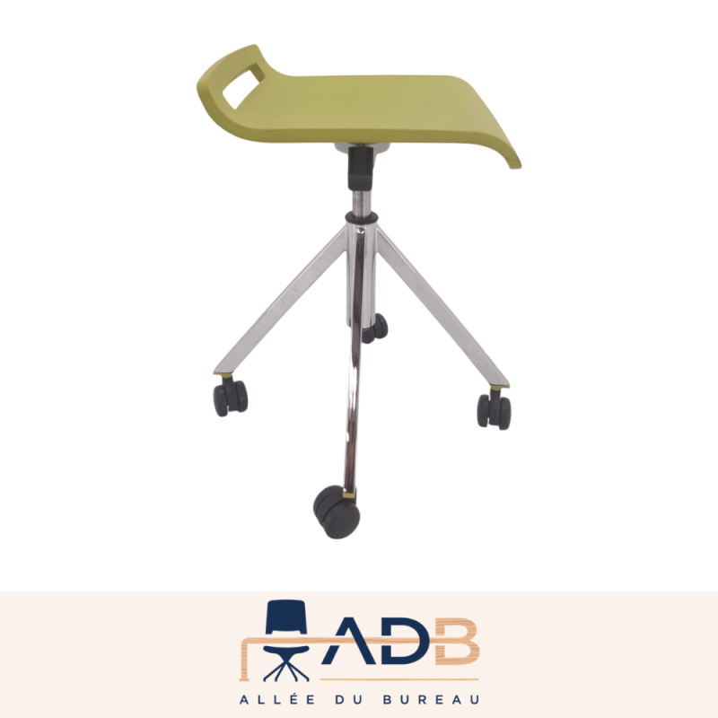 TABOURET À ROULETTES