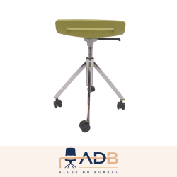 TABOURET À ROULETTES