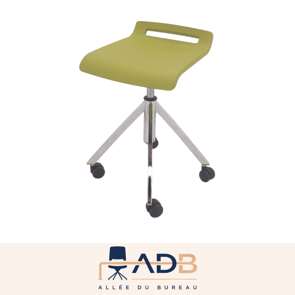 TABOURET À ROULETTES