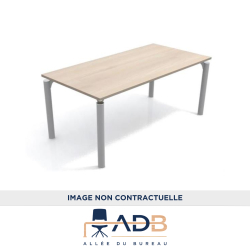 BUREAU PIEDS RONDS - QUATTRO