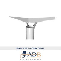BUREAU PIEDS RONDS - QUATTRO