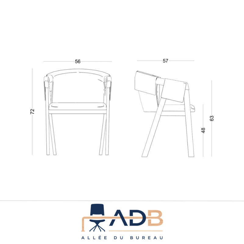 CHAISE ÉLÉGANTE - SAND T