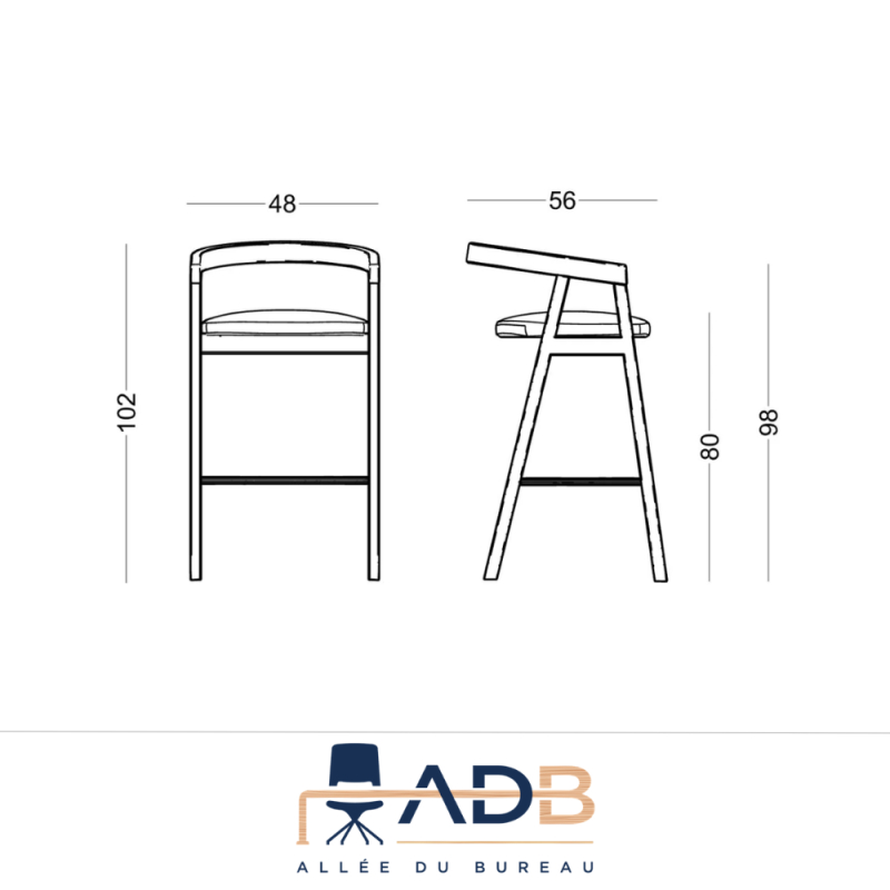 TABOURET DESIGN - SAND MR