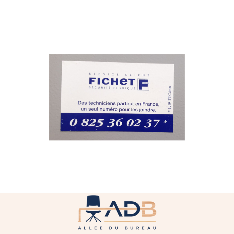 ARMOIRE FORTE - FICHET BAUCHE