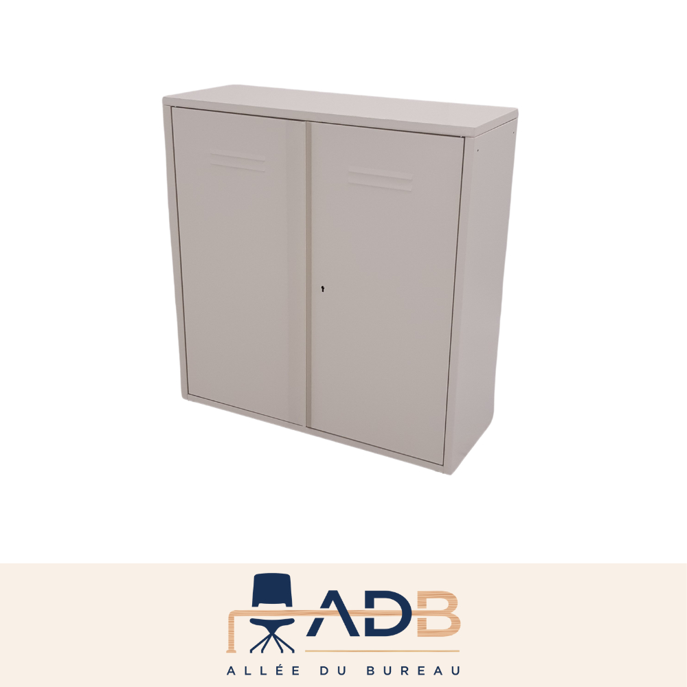 ARMOIRE BASSE PORTES BATTANTES