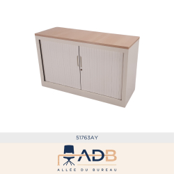 ARMOIRE CRÉDENCE À RIDEAUX