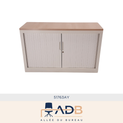 ARMOIRE CRÉDENCE À RIDEAUX