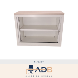 ARMOIRE CRÉDENCE À RIDEAUX