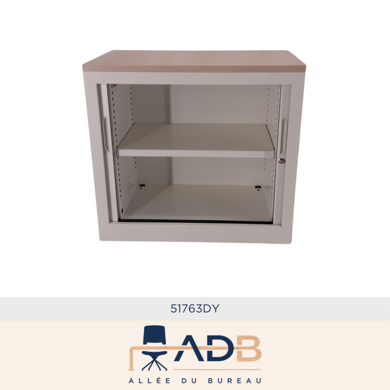 ARMOIRE CRÉDENCE À RIDEAUX