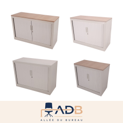 ARMOIRE CRÉDENCE À RIDEAUX