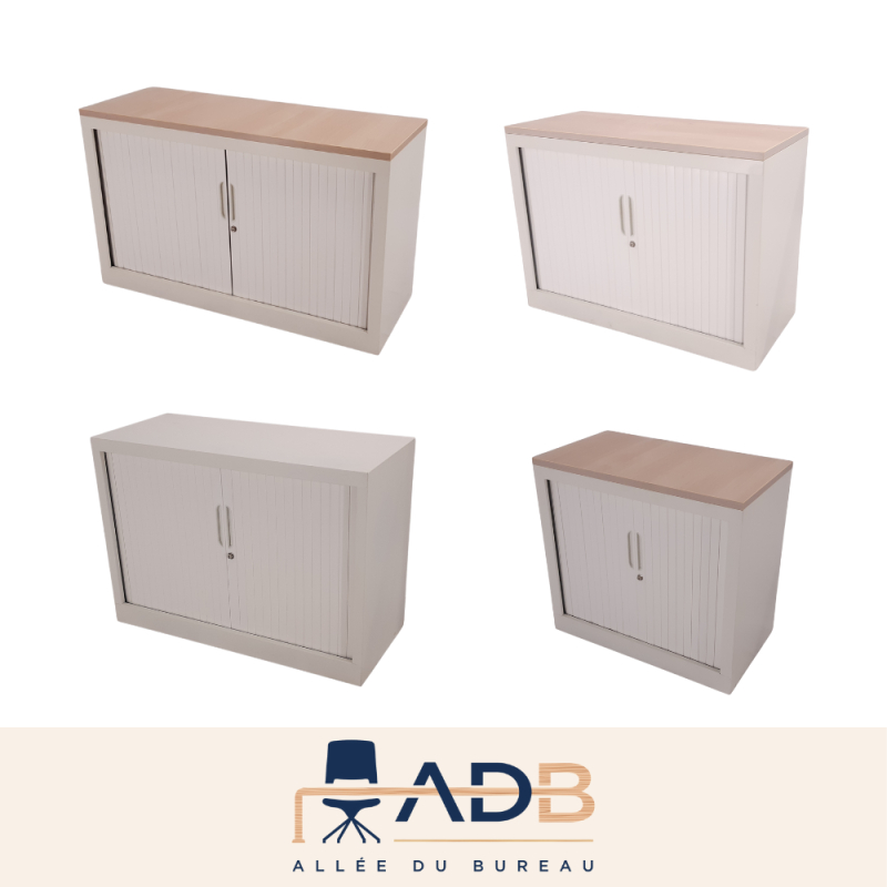ARMOIRE CRÉDENCE À RIDEAUX