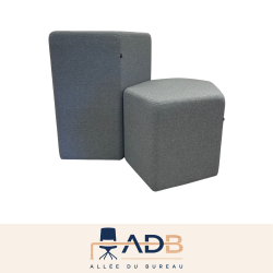 ENSEMBLE DE POUFS