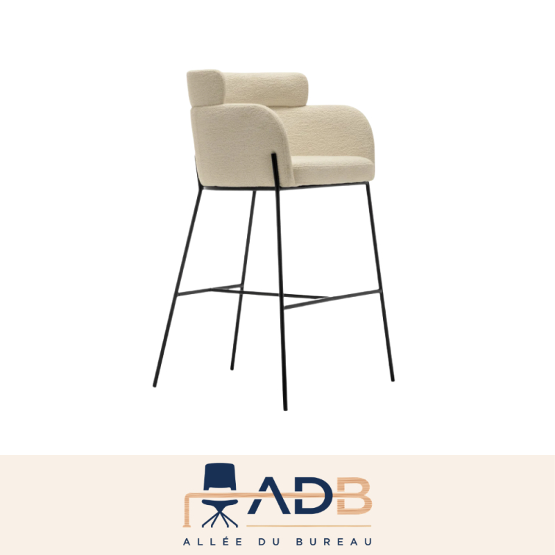 LOT DE 2 TABOURET HAUT - NV GALLERY
