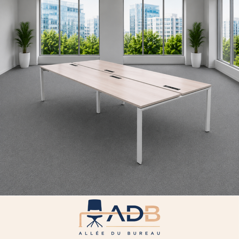 BENCH 4 ET/OU 6 POSTES - STEELCASE