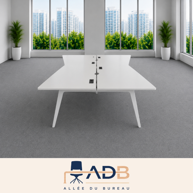 BENCH 4 POSTES - STEELCASE